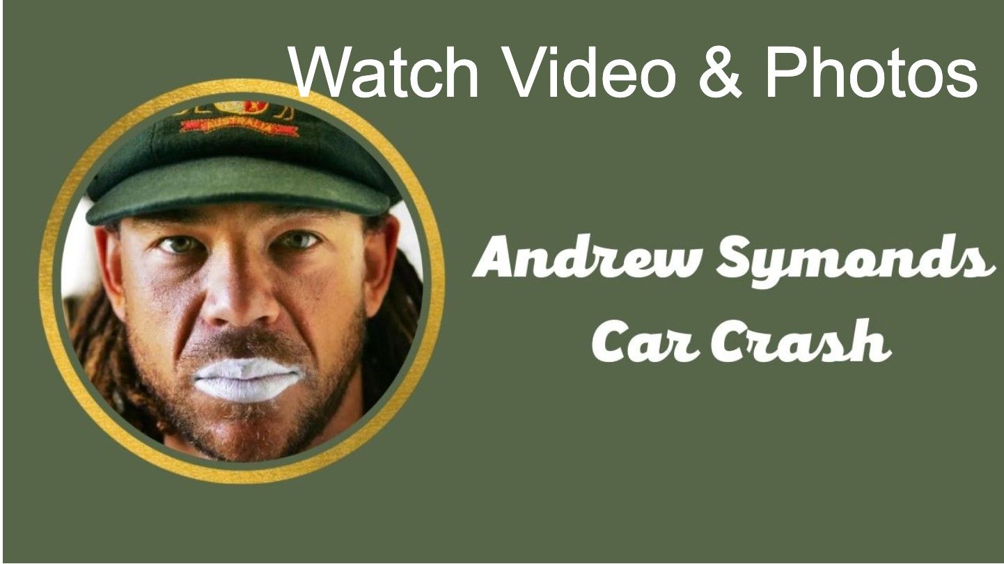 Andrew Symonds Car Crash Accident Photos & Videos
